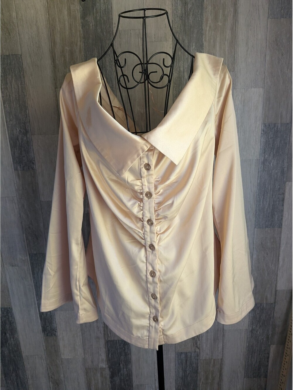 Anthropologie off the shoulders top pre owned XL